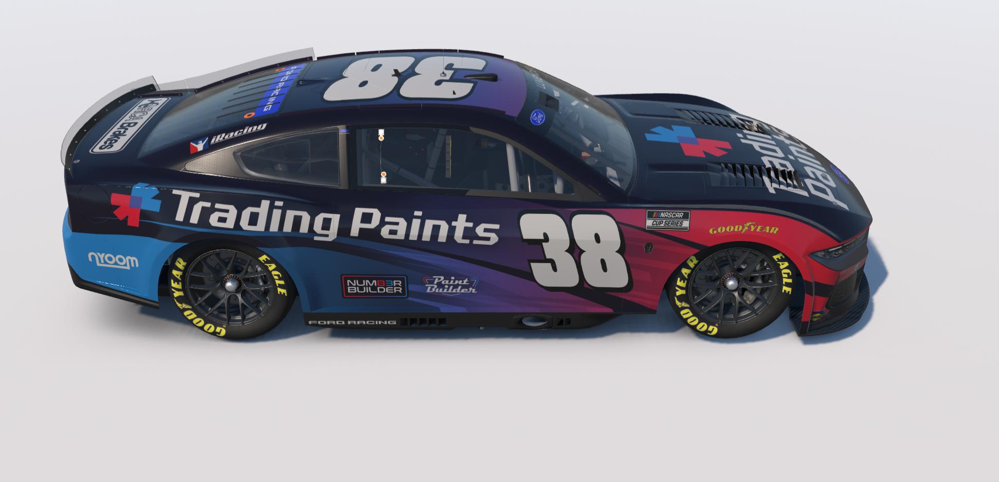 Preview of Trading Paints Cup Series Ford Mustang by Steve Luvender
