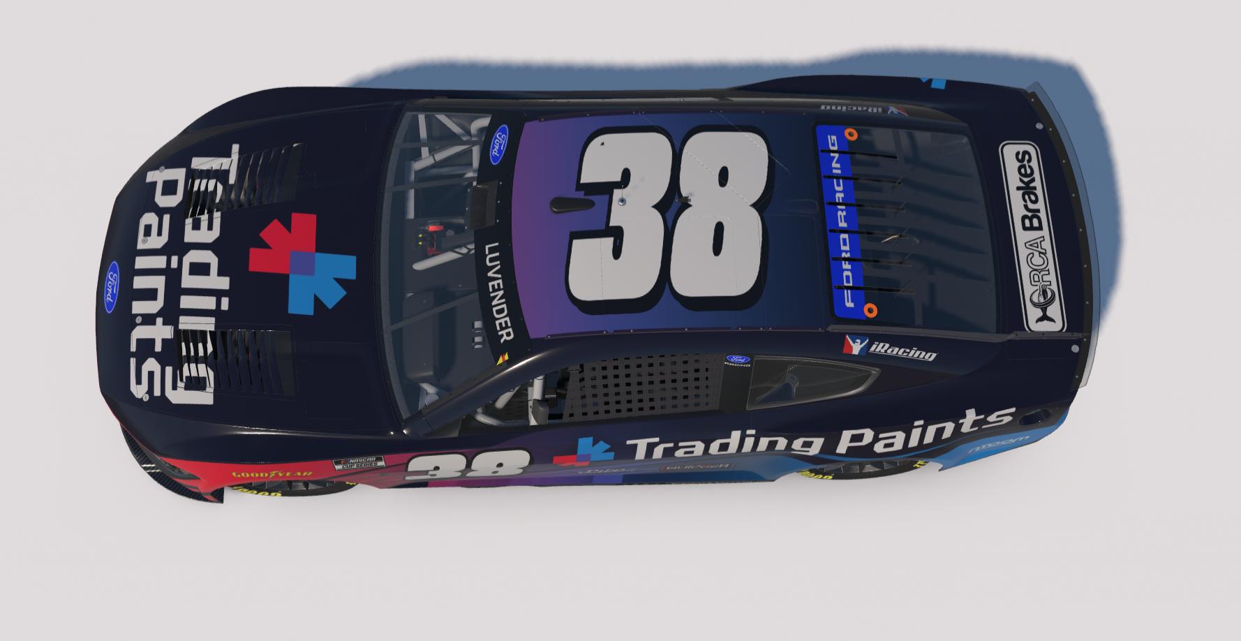Preview of Trading Paints Cup Series Ford Mustang by Steve Luvender