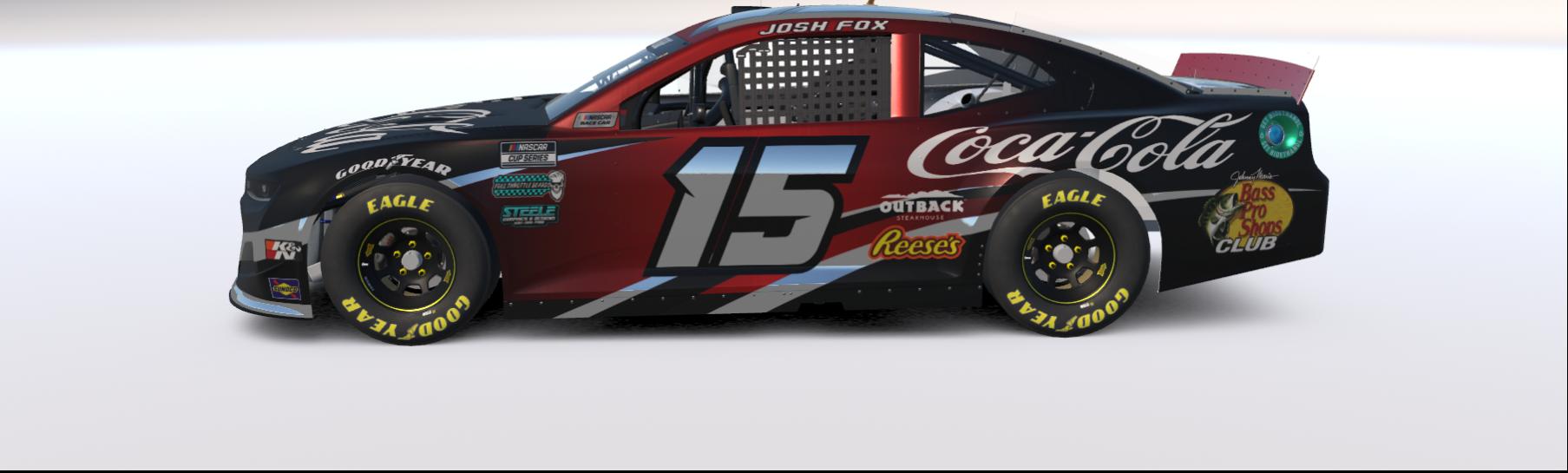 Preview of Josh Fox #15 Coca~Cola Primary by Joshua Land Fox