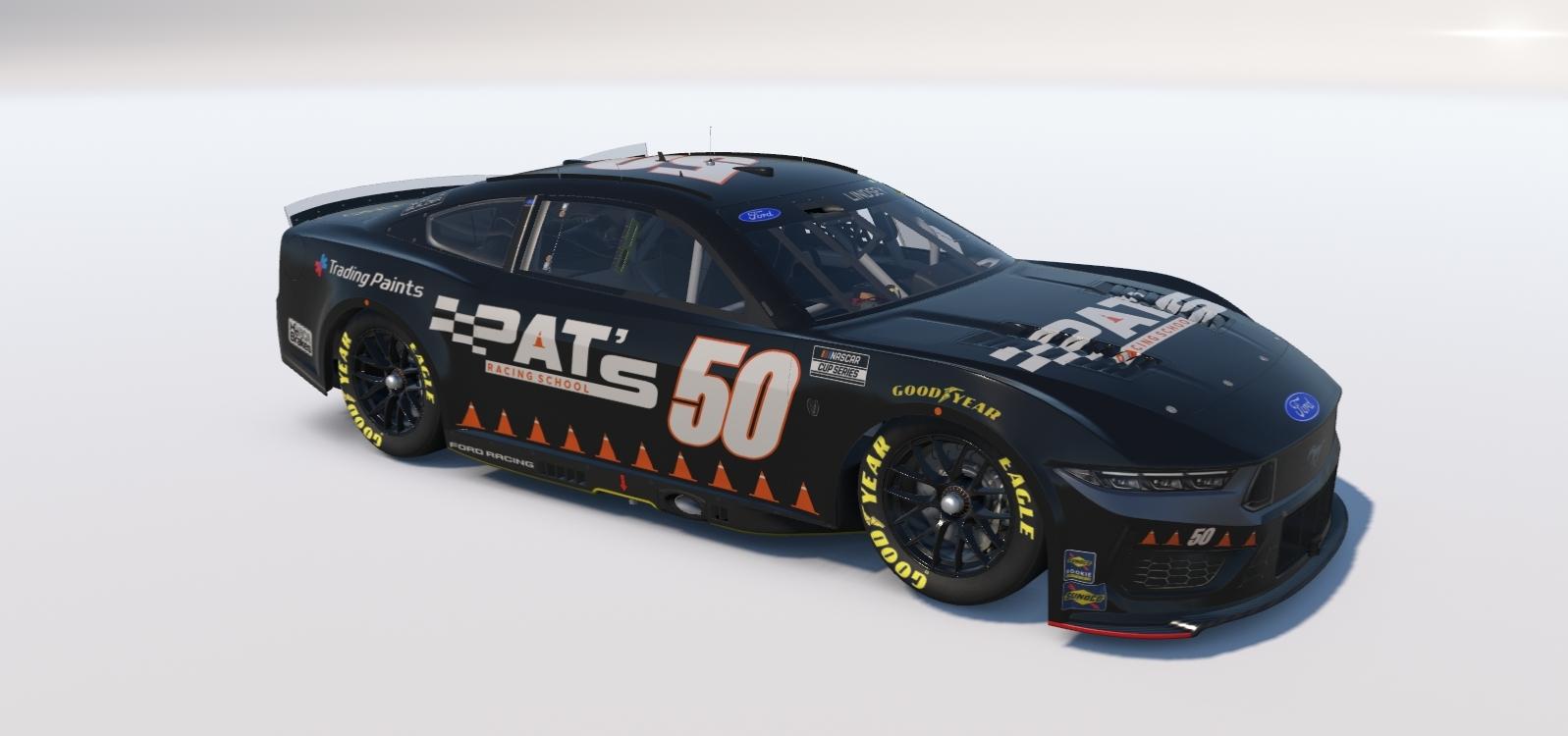 Preview of Pats Driving School 2026 Daytona 500 car by Patrick Lindsey