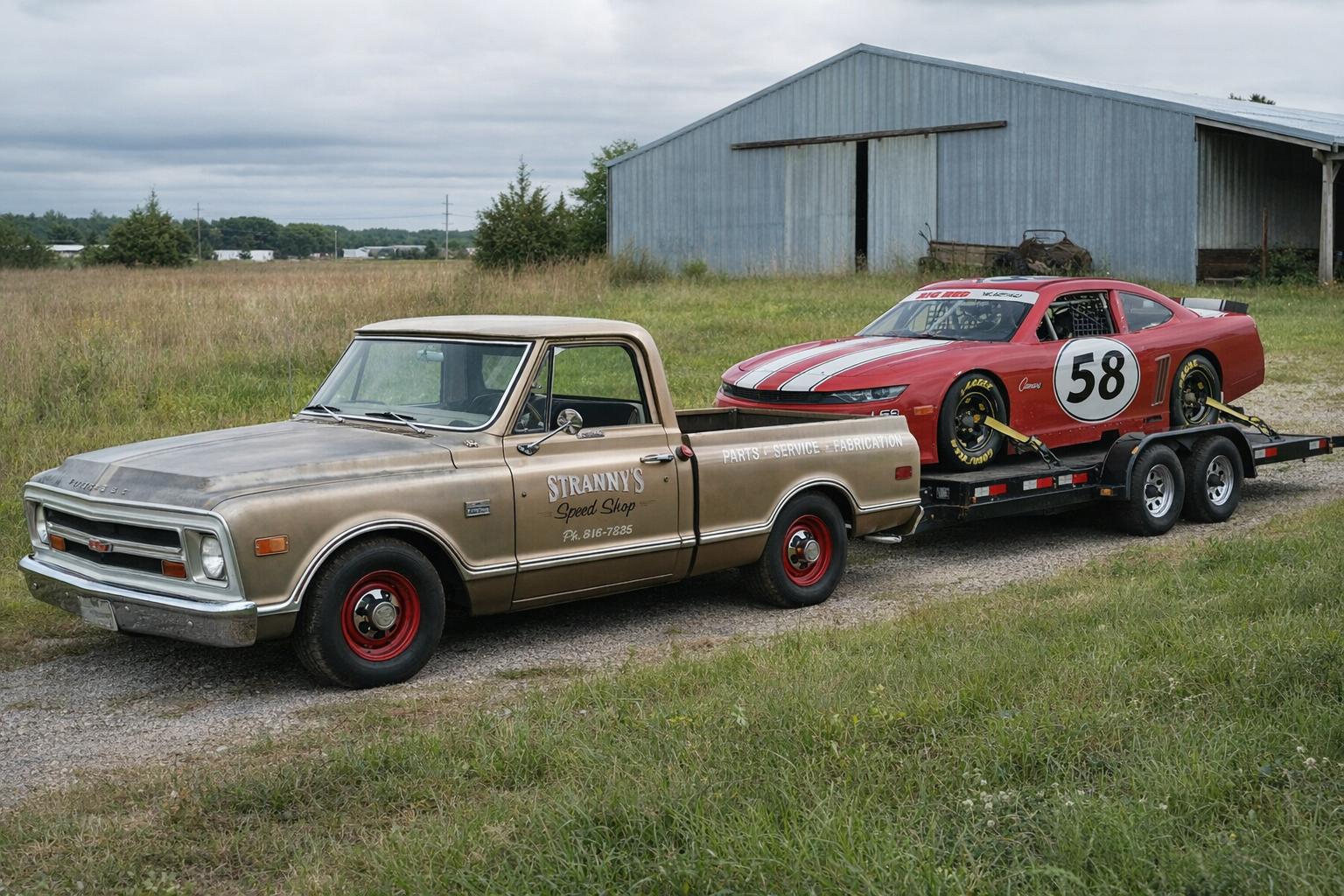 Preview of Strandbergs "Big Red" Camaro -  by Dwayne M.