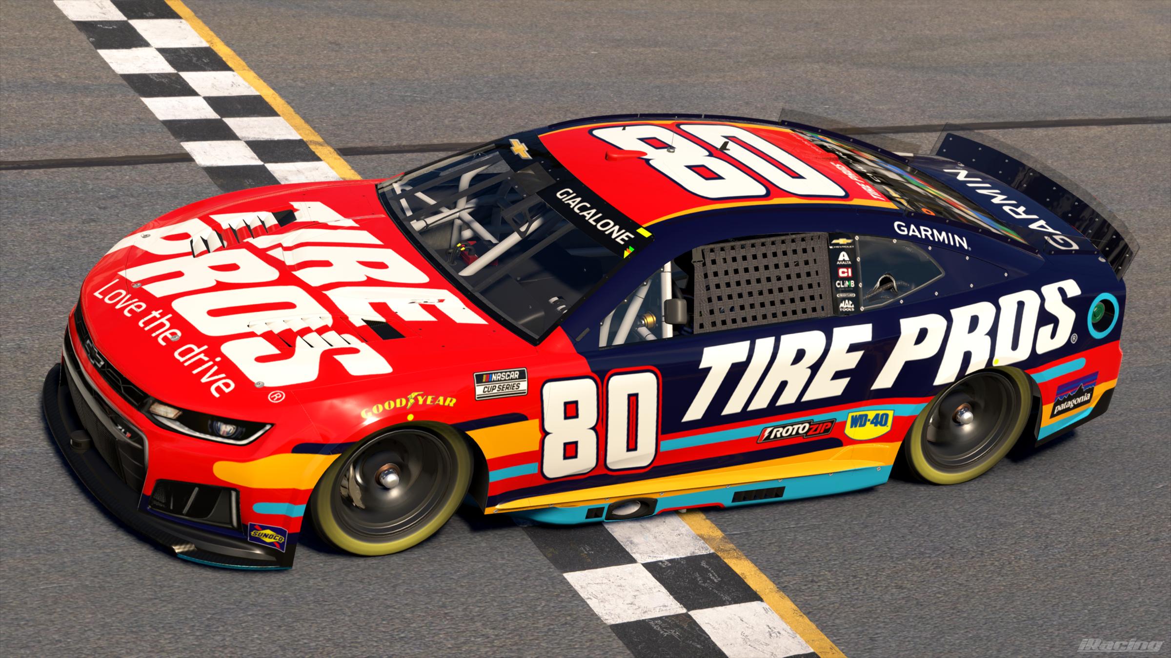 Preview of Tire Pros Camaro - Stamped by Vincent Giacalone