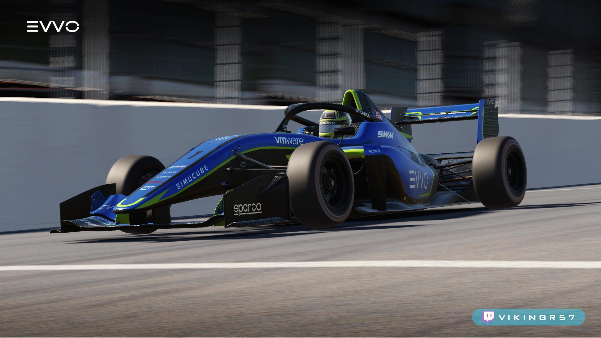 Preview of EVVO RACING BLUE by Paco Ramos