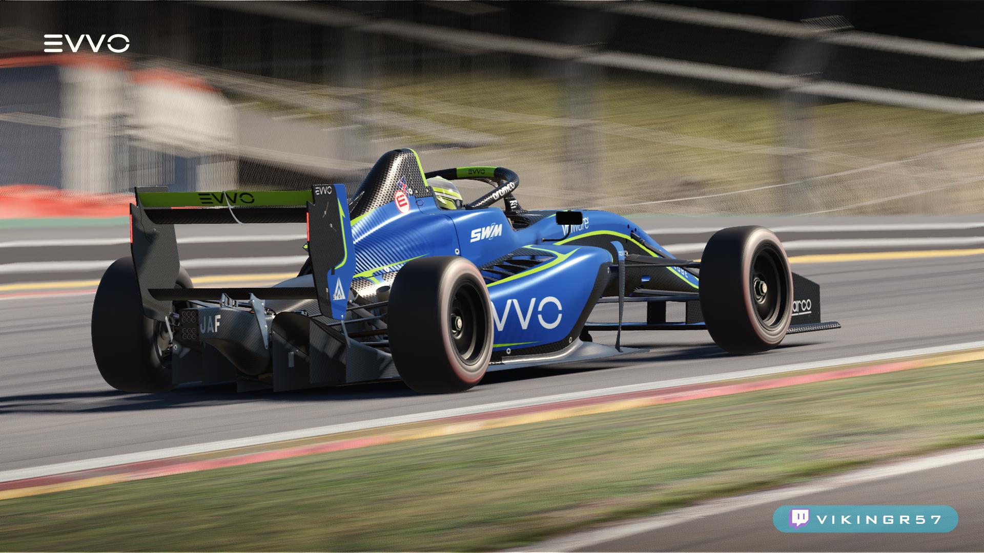 Preview of EVVO RACING BLUE by Paco Ramos