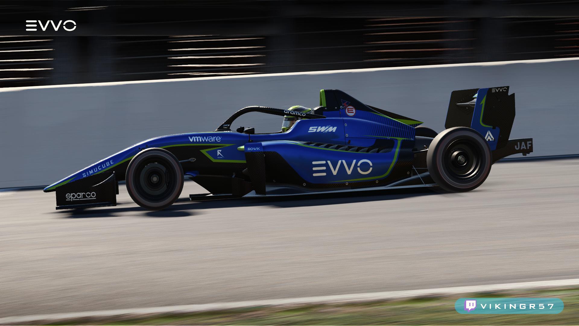 Preview of EVVO RACING BLUE by Paco Ramos