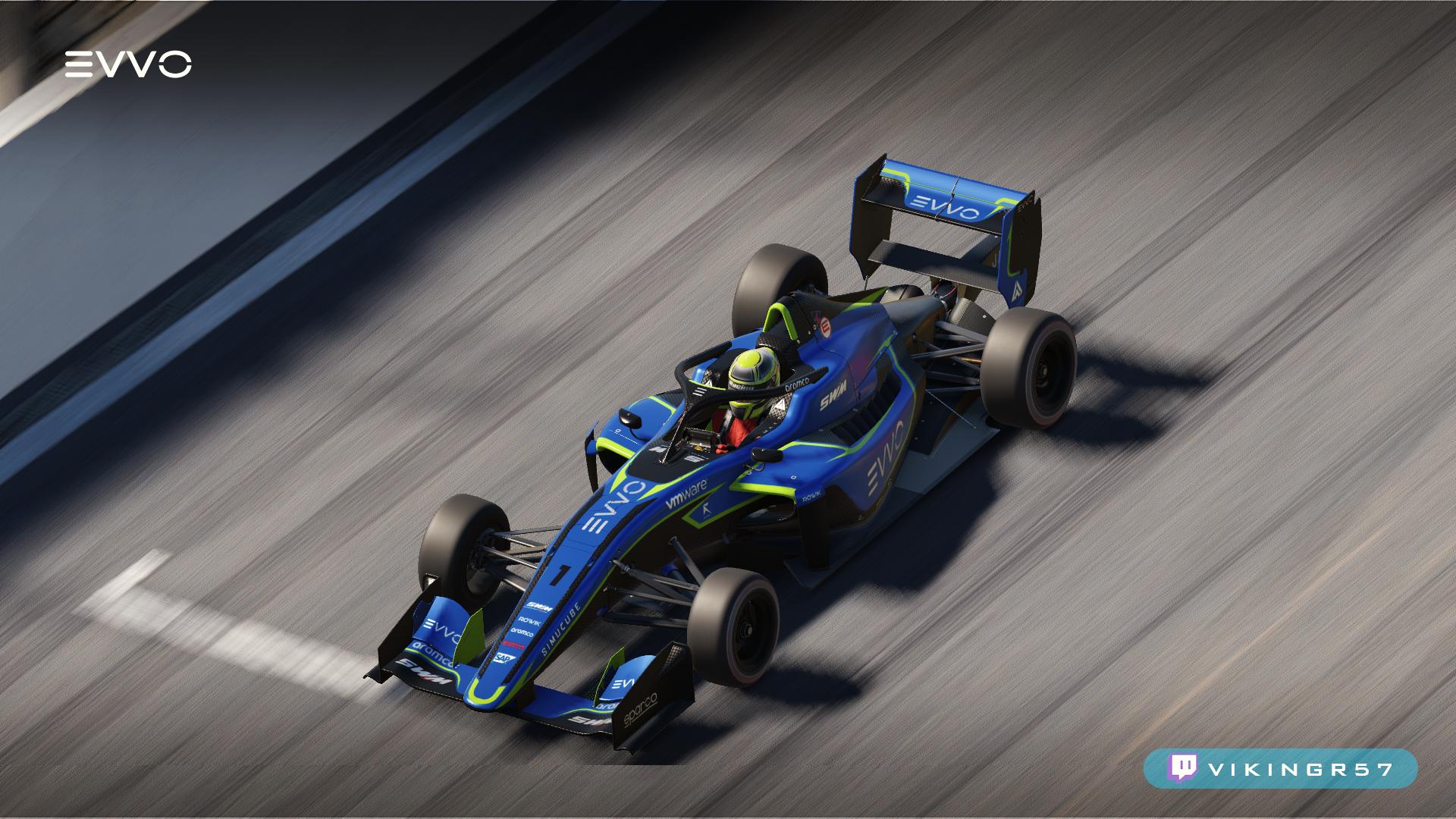 Preview of EVVO RACING BLUE by Paco Ramos