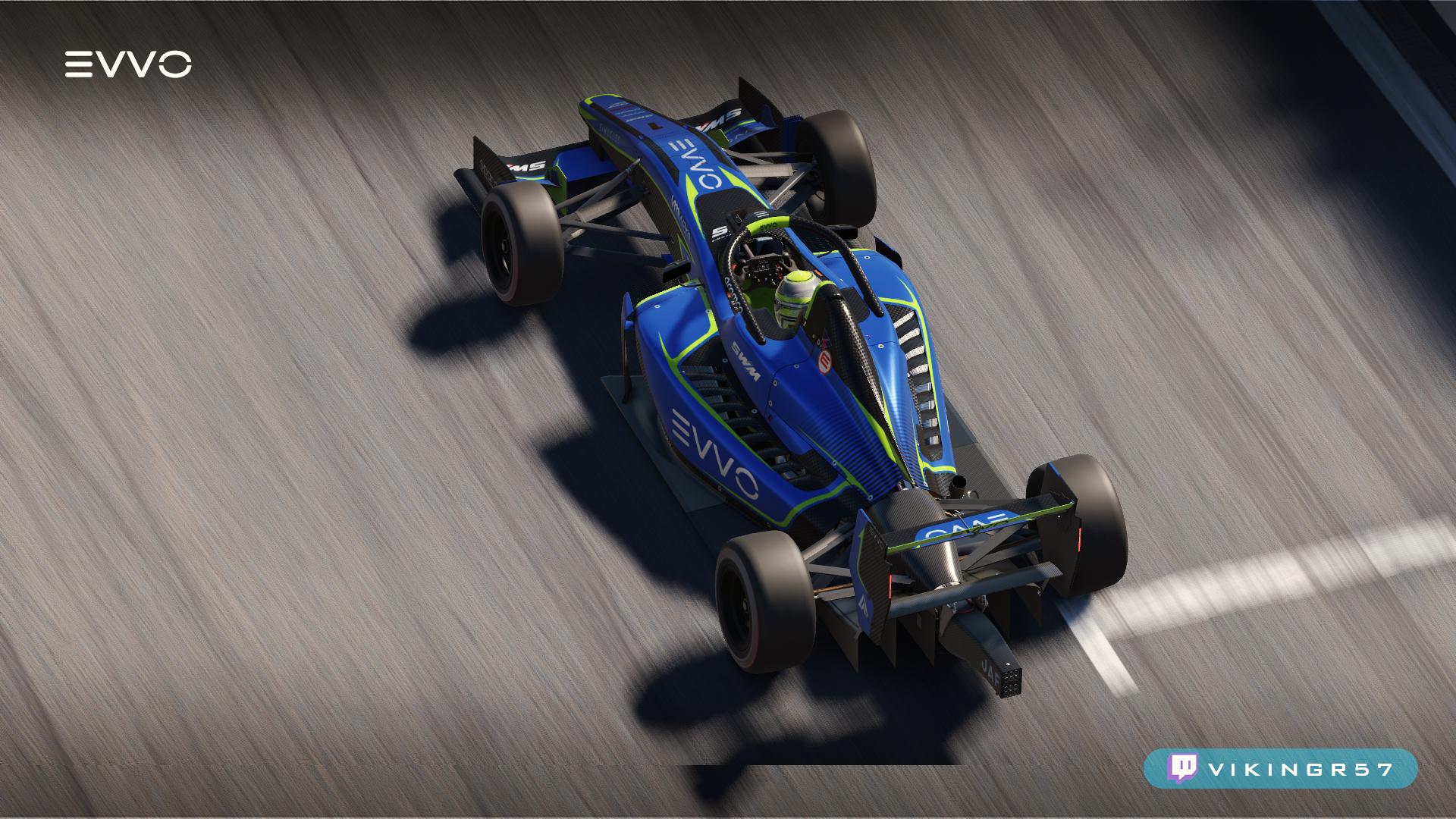 Preview of EVVO RACING BLUE by Paco Ramos