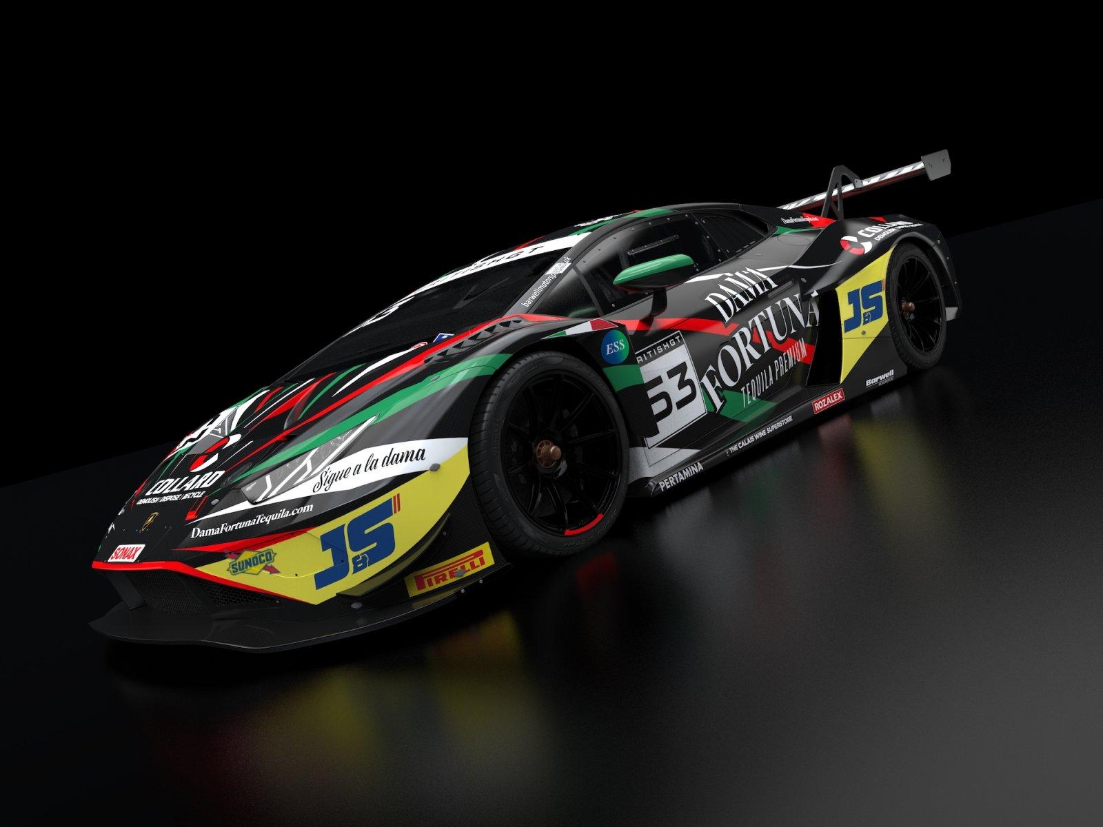 Preview of Barwell Motorsport 2026 Livery for Car #63 for the British GT Championship by Keith Archer