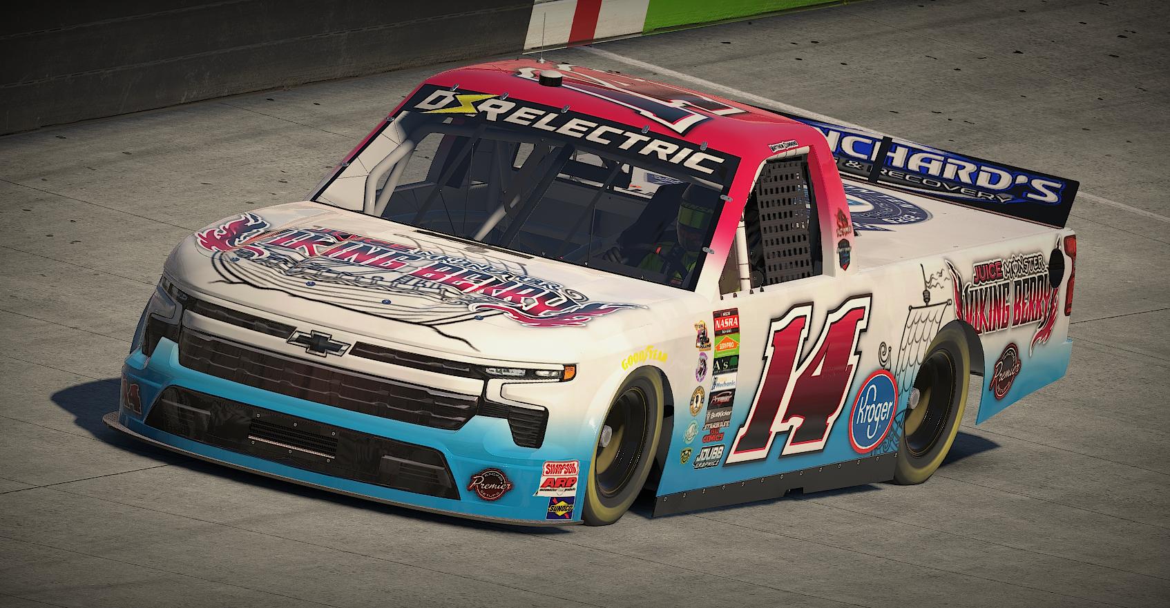 Preview of Matthew Cummins / Viking Berry Chevrolet Silverado / #14 by Joshua Wright3