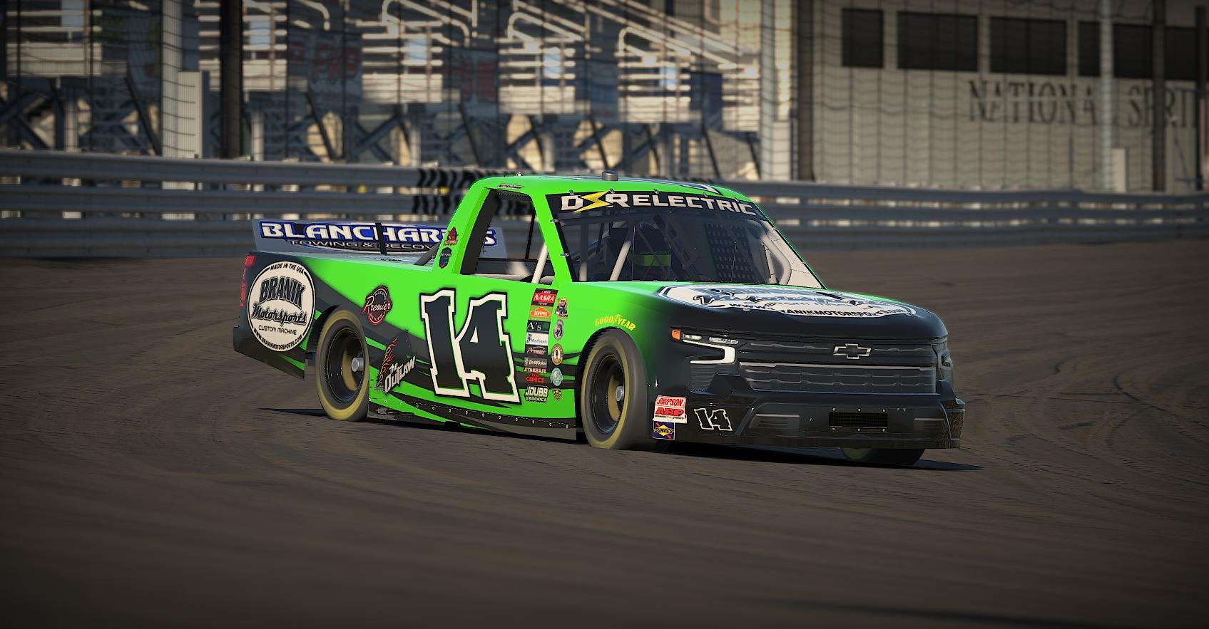 Preview of Matthew Cummins / Neon Fade Chevrolet Silverado / #14 by Joshua Wright3