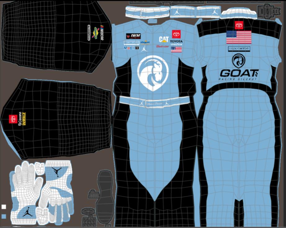 Preview of GOAT Racing Diecast Caroline Blue League MB by Christoph H.