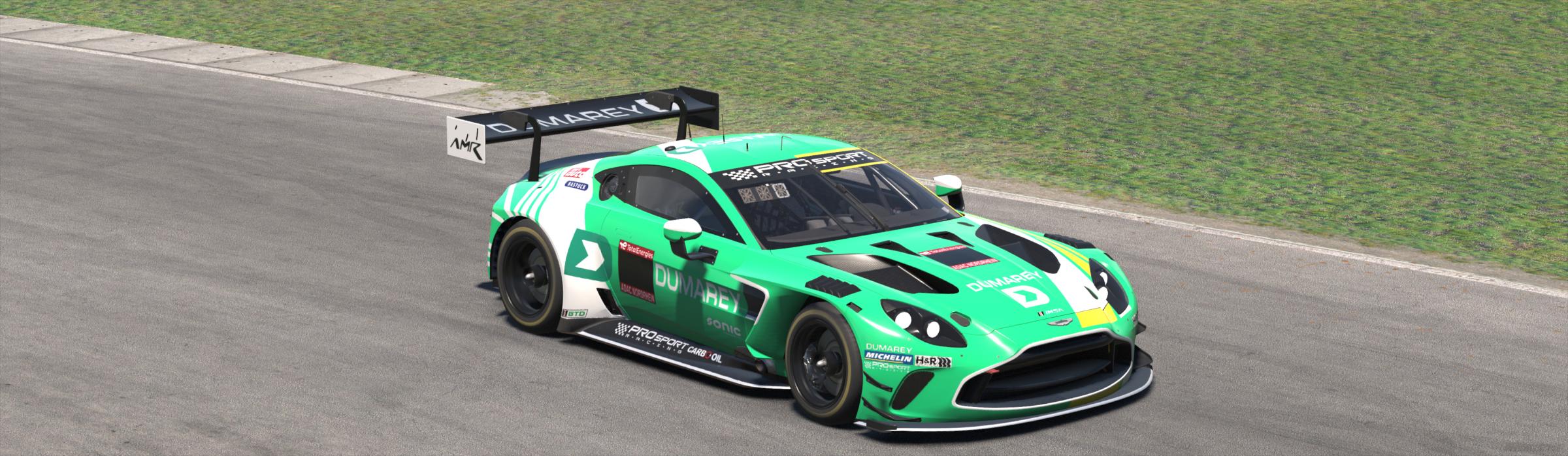 Preview of Damarey Aston Martin GT3 evo ..... NO# by Bernie Mobbs