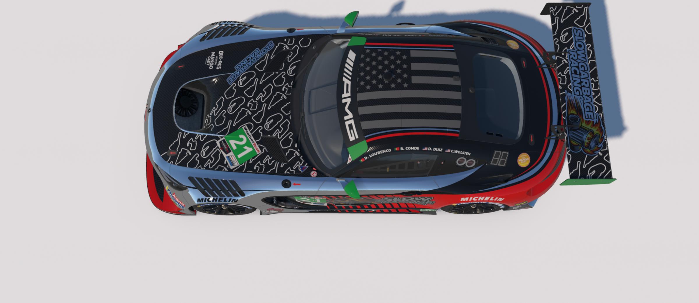 Preview of Slow Garbage Racing AMG GT3 by Paul O’Mally