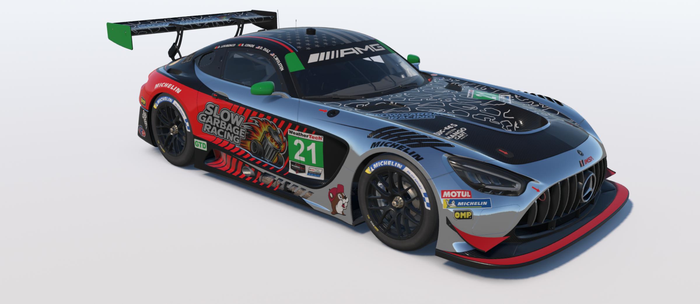Preview of Slow Garbage Racing AMG GT3 by Paul O’Mally