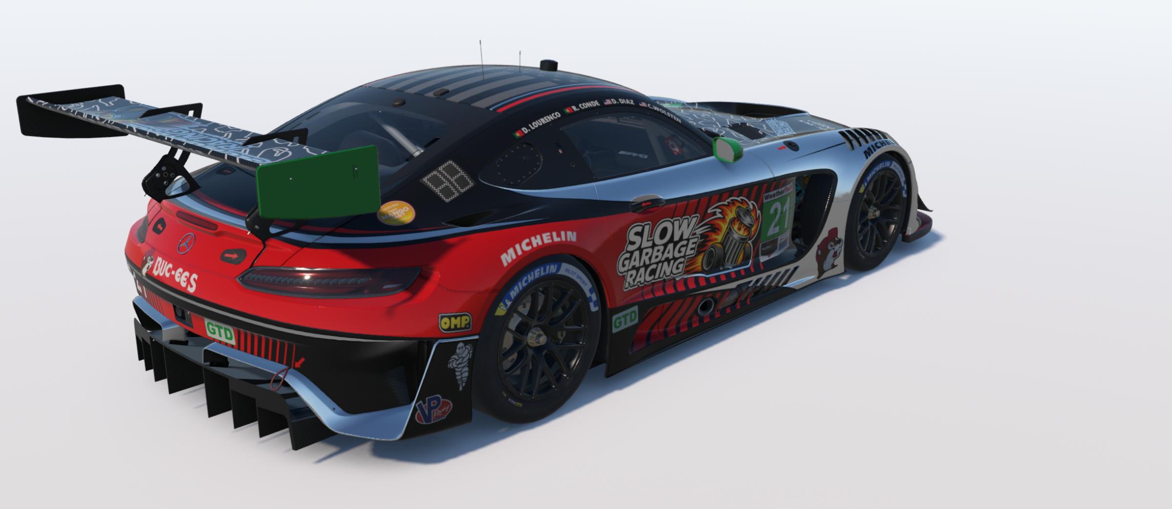 Preview of Slow Garbage Racing AMG GT3 by Paul O’Mally