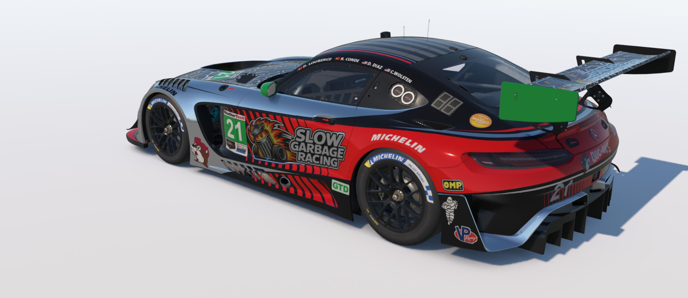 Preview of Slow Garbage Racing AMG GT3 by Paul O’Mally