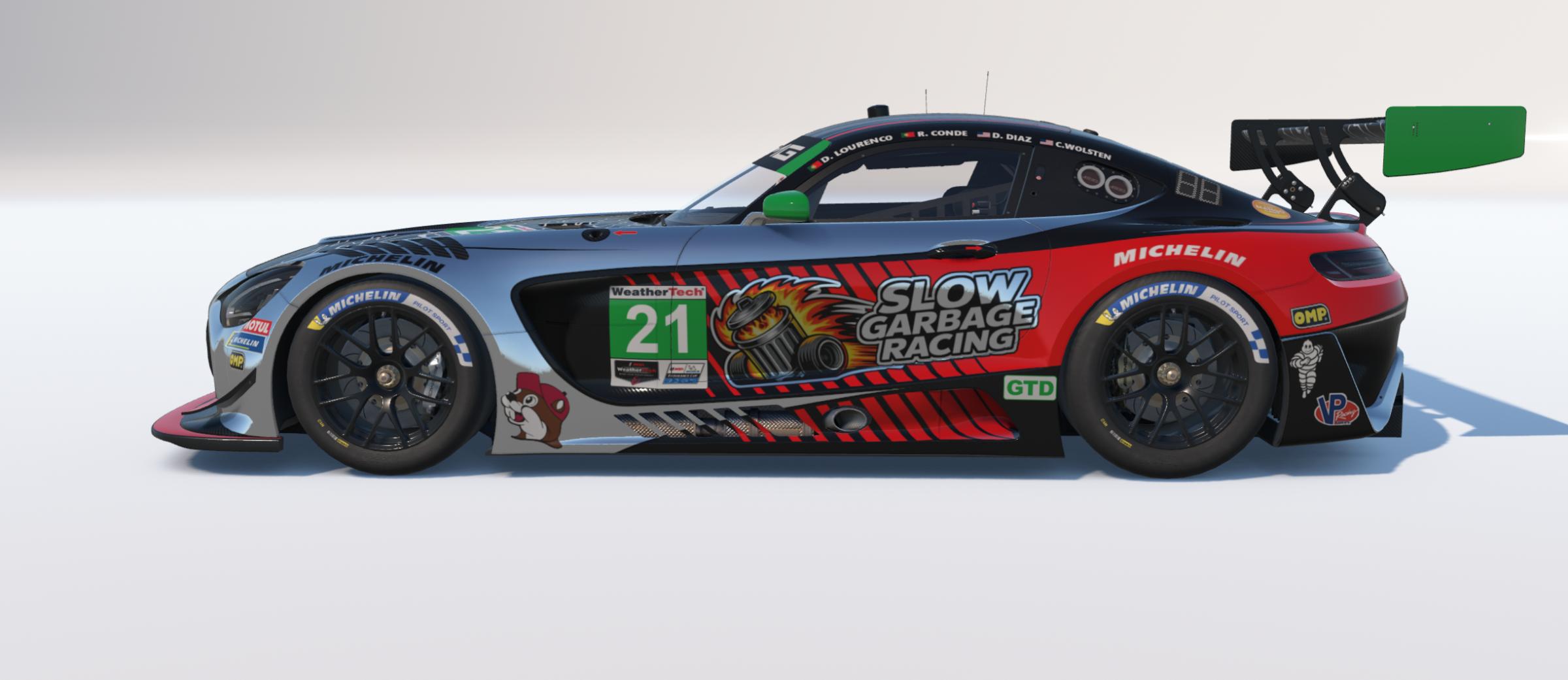 Preview of Slow Garbage Racing AMG GT3 by Paul O’Mally