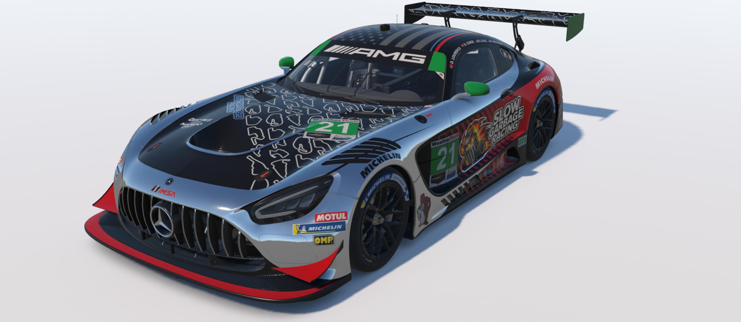 Preview of Slow Garbage Racing AMG GT3 by Paul O’Mally