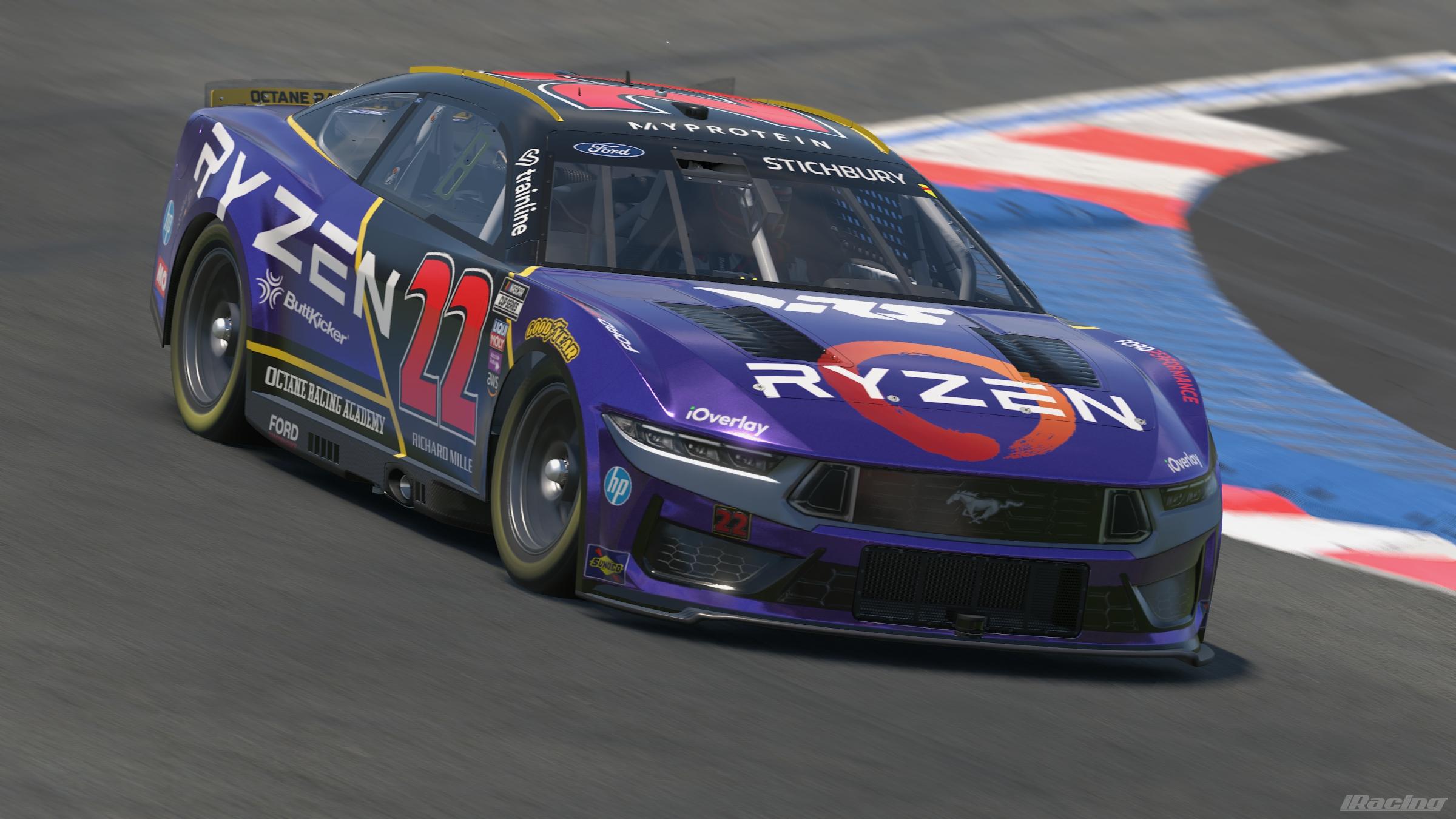 Preview of ORA Motorsports NASCAR Next Gen Ford Mustang by Ieuan S.