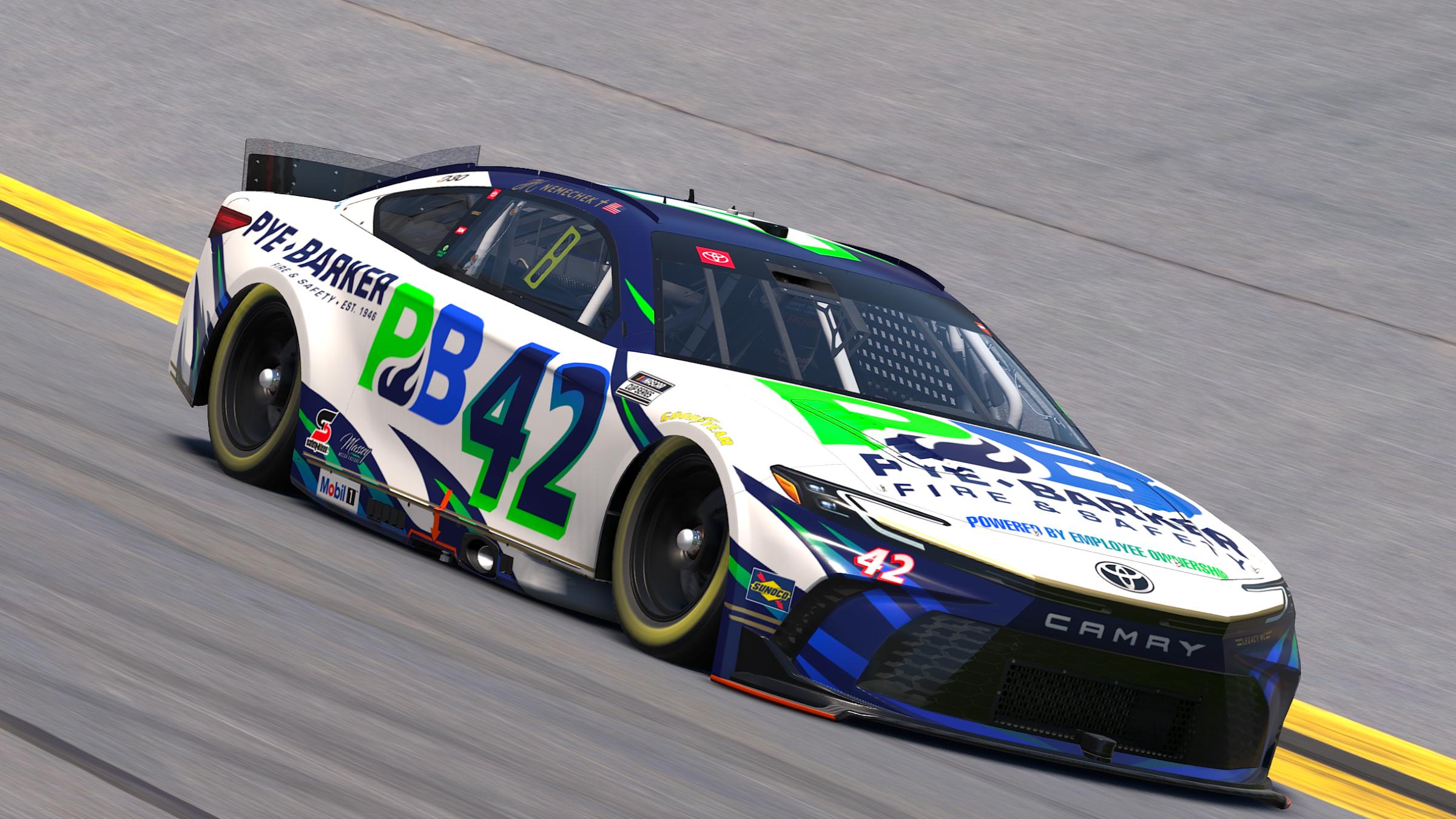 Preview of John Hunter Nemechek Pye Barker Fire Safety 2026  by Sean Rowe