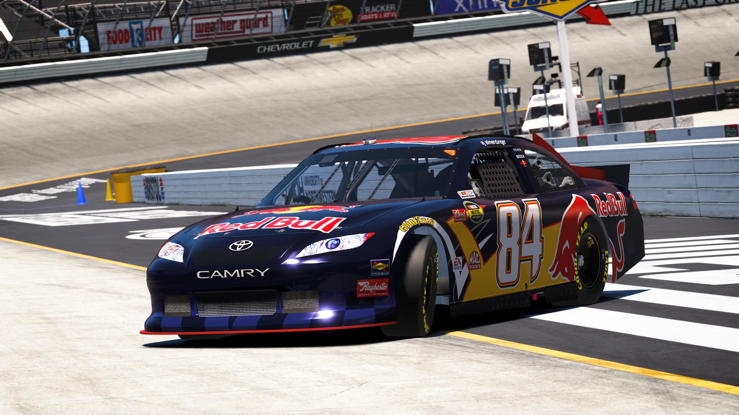 Preview of #84 AJ Allmendinger 2007 Team Red Bull Bristol 1 by Joshua Chin