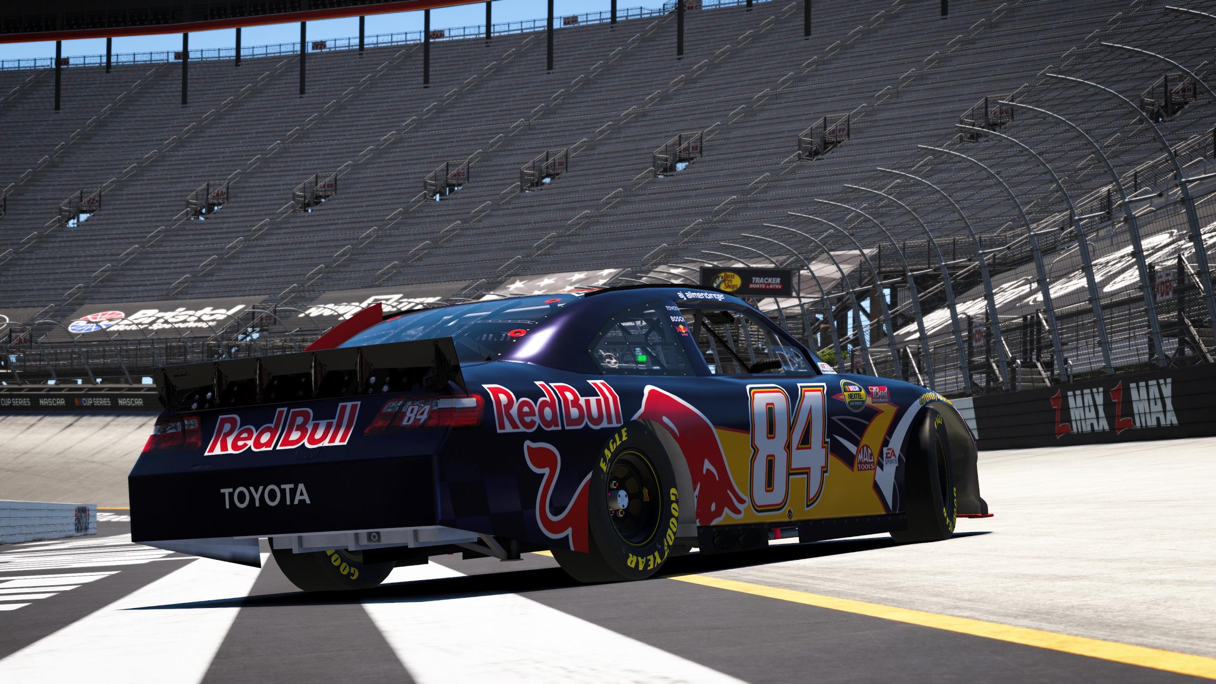 Preview of #84 AJ Allmendinger 2007 Team Red Bull Bristol 1 by Joshua Chin