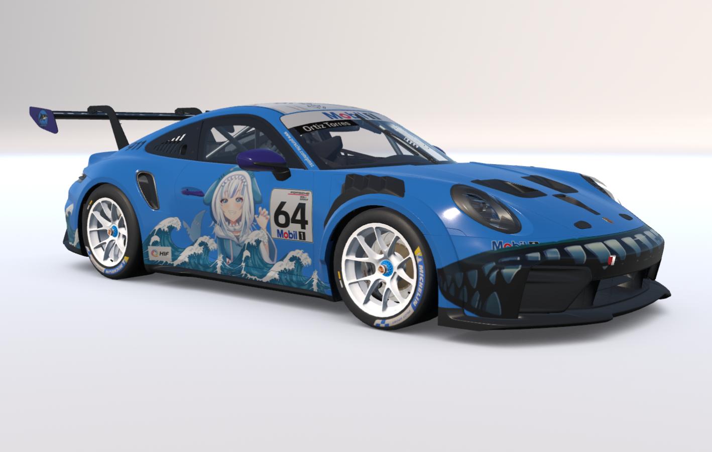 Preview of Sharxy Porsche 911 Cup 992.2 RS(hark) Le Mans 2026 by Christian Ortiz Torres