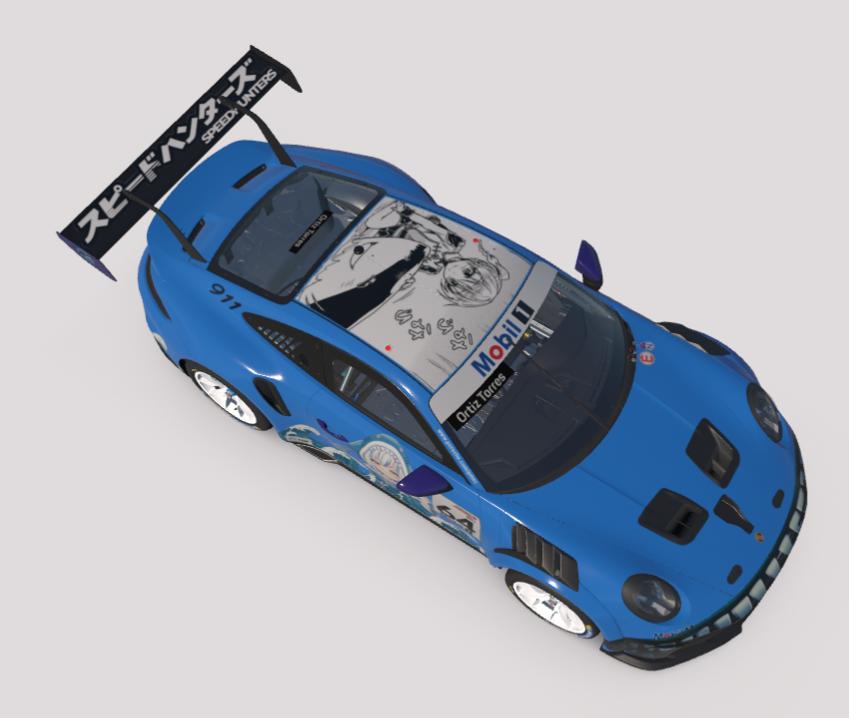 Preview of Sharxy Porsche 911 Cup 992.2 RS(hark) Le Mans 2026 by Christian Ortiz Torres
