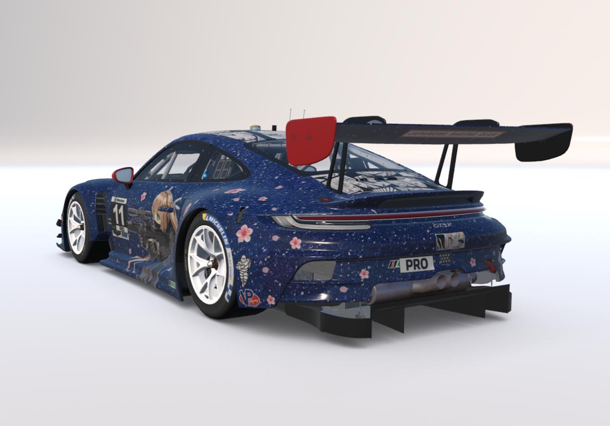 Preview of Anime Girl Itasha Sparkle Snipe Japan Porsche 911 GT3 R (992) by Christian Ortiz Torres