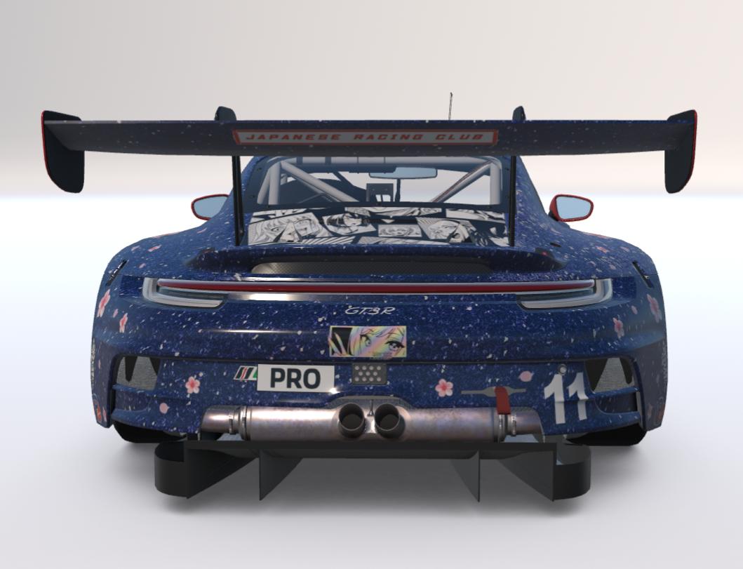 Preview of Anime Girl Itasha Sparkle Snipe Japan Porsche 911 GT3 R (992) by Christian Ortiz Torres