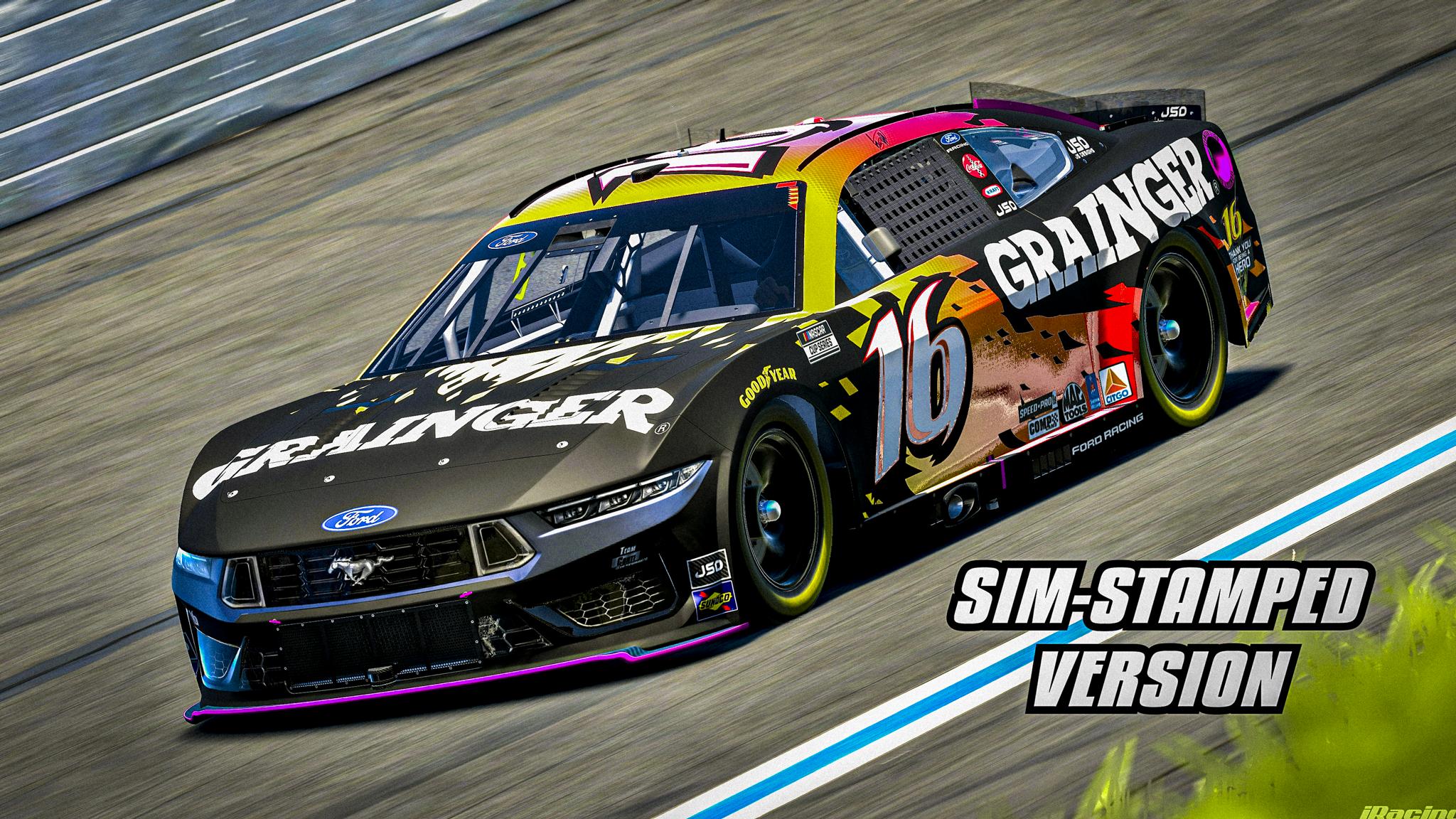 Preview of Greg Biffle | 2003 Grainger Tribute | Ford NextGen | SIM-STAMPED by Johan L S.