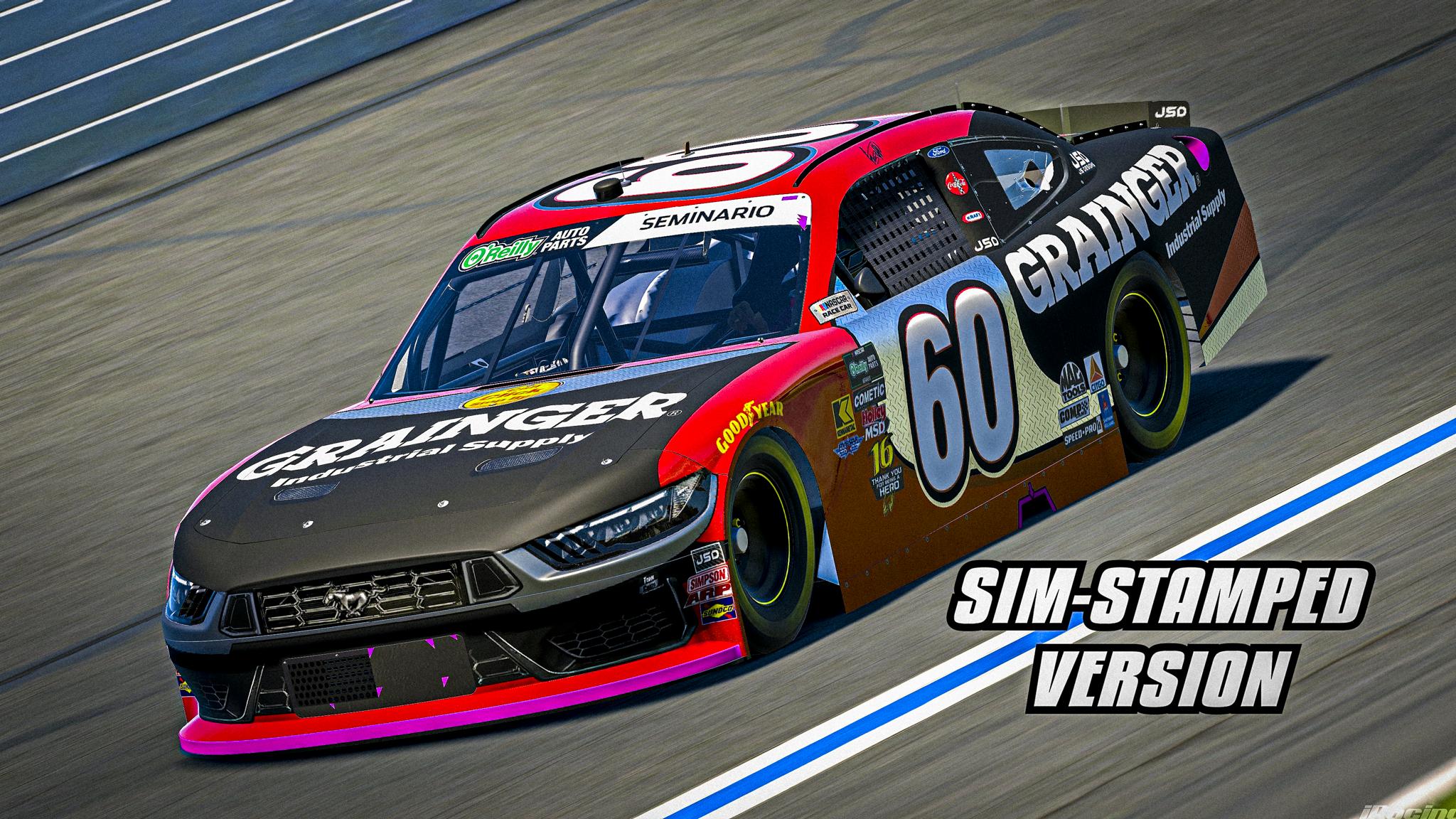 Preview of Greg Biffle | 2001 Grainger Tribute | Ford OReilly | SIM-STAMPED by Johan L S.