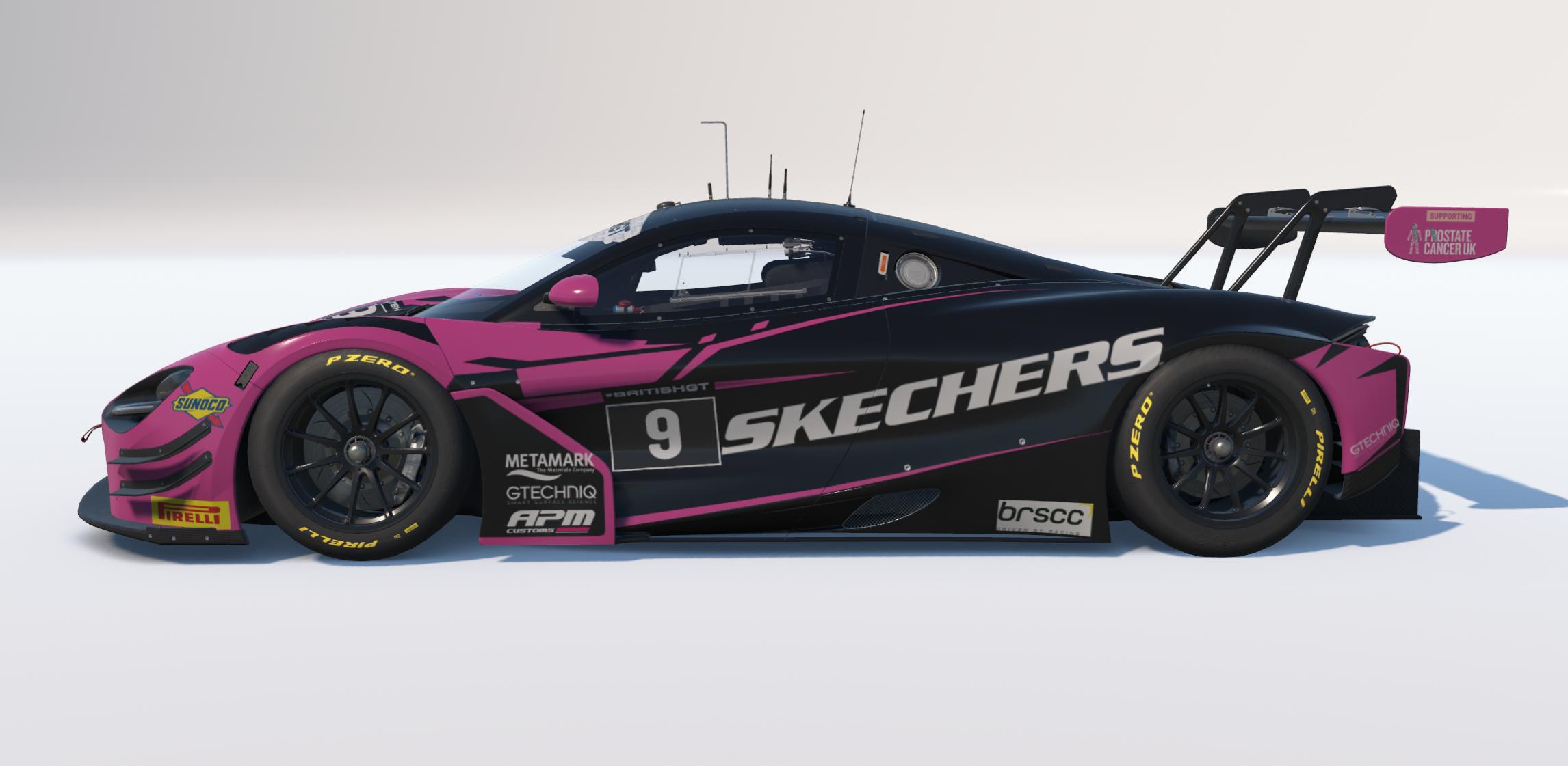 Preview of Paddock Motorsport 2026 Livery for the British GT Championship by Keith Archer