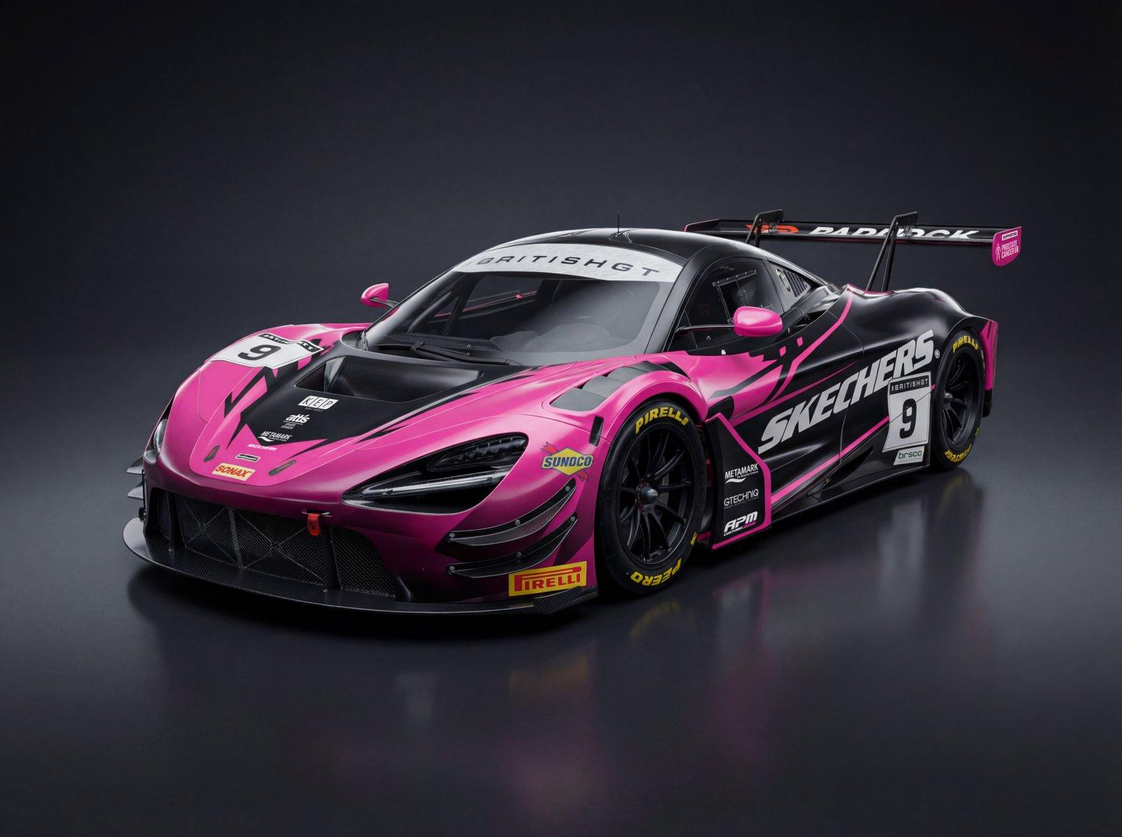 Preview of Paddock Motorsport 2026 Livery for the British GT Championship by Keith Archer