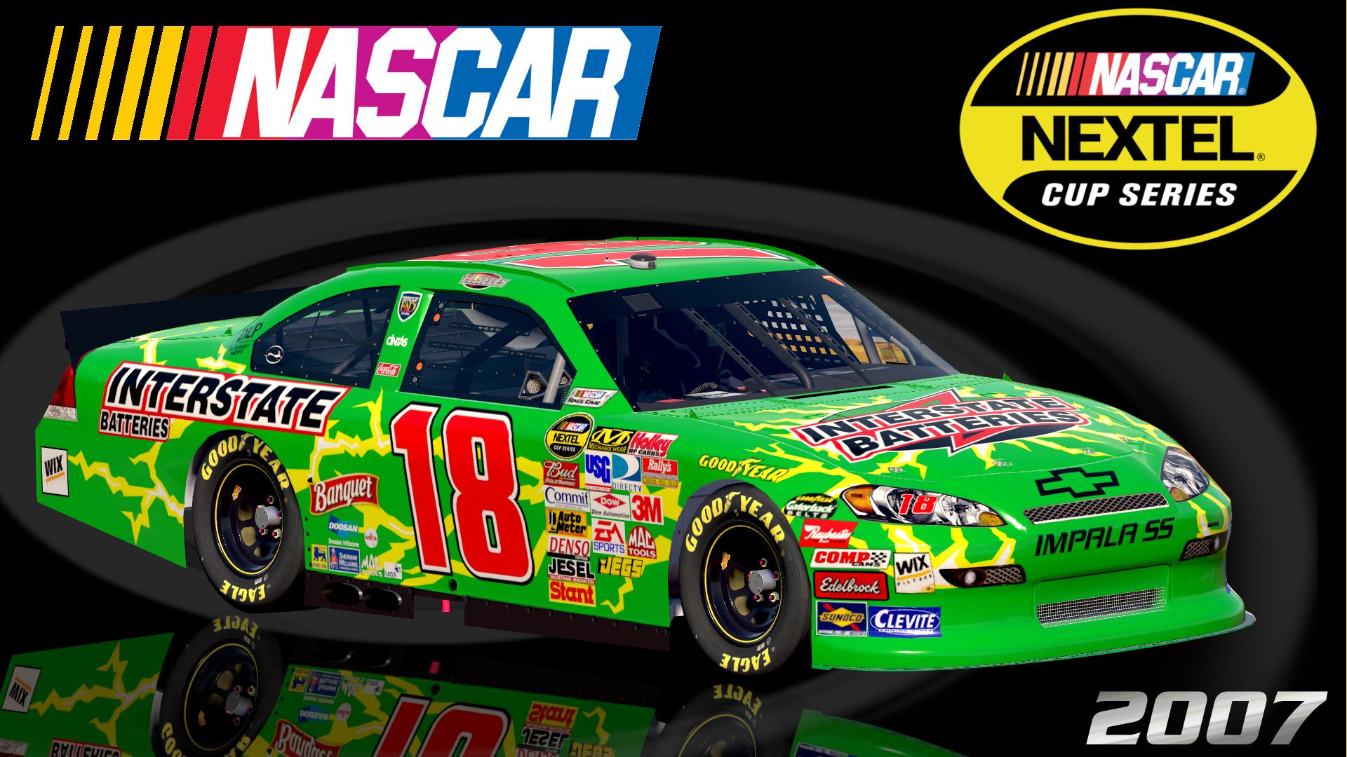 Preview of #18 JJ Yeley 2007 Interstate Batteries Impala SS COT by Christian Budd