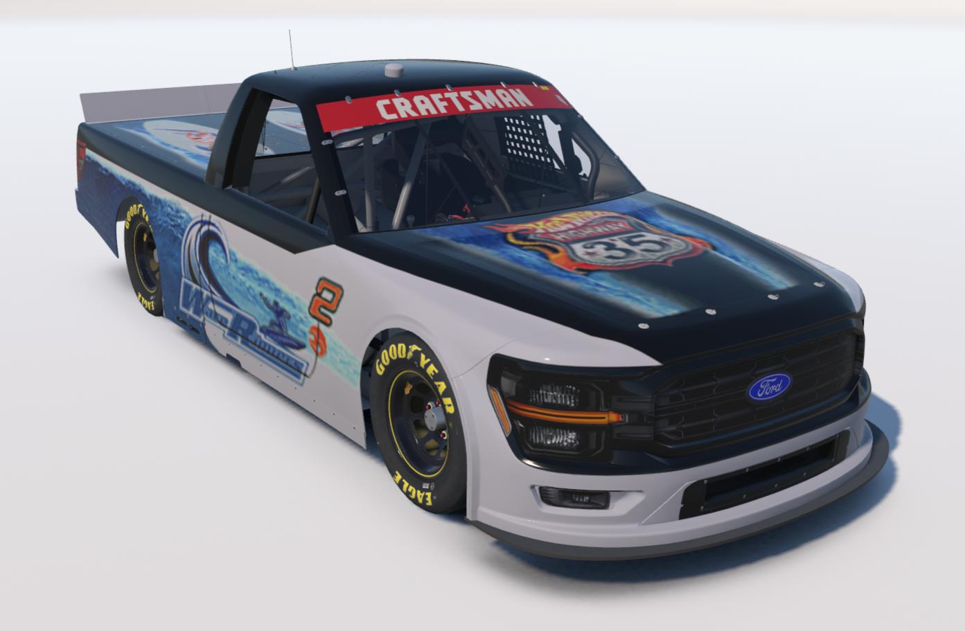 Preview of Hot Wheels World Race Wave Rippers Switchback 2/35 - Ford F-150 by Jeremy M.