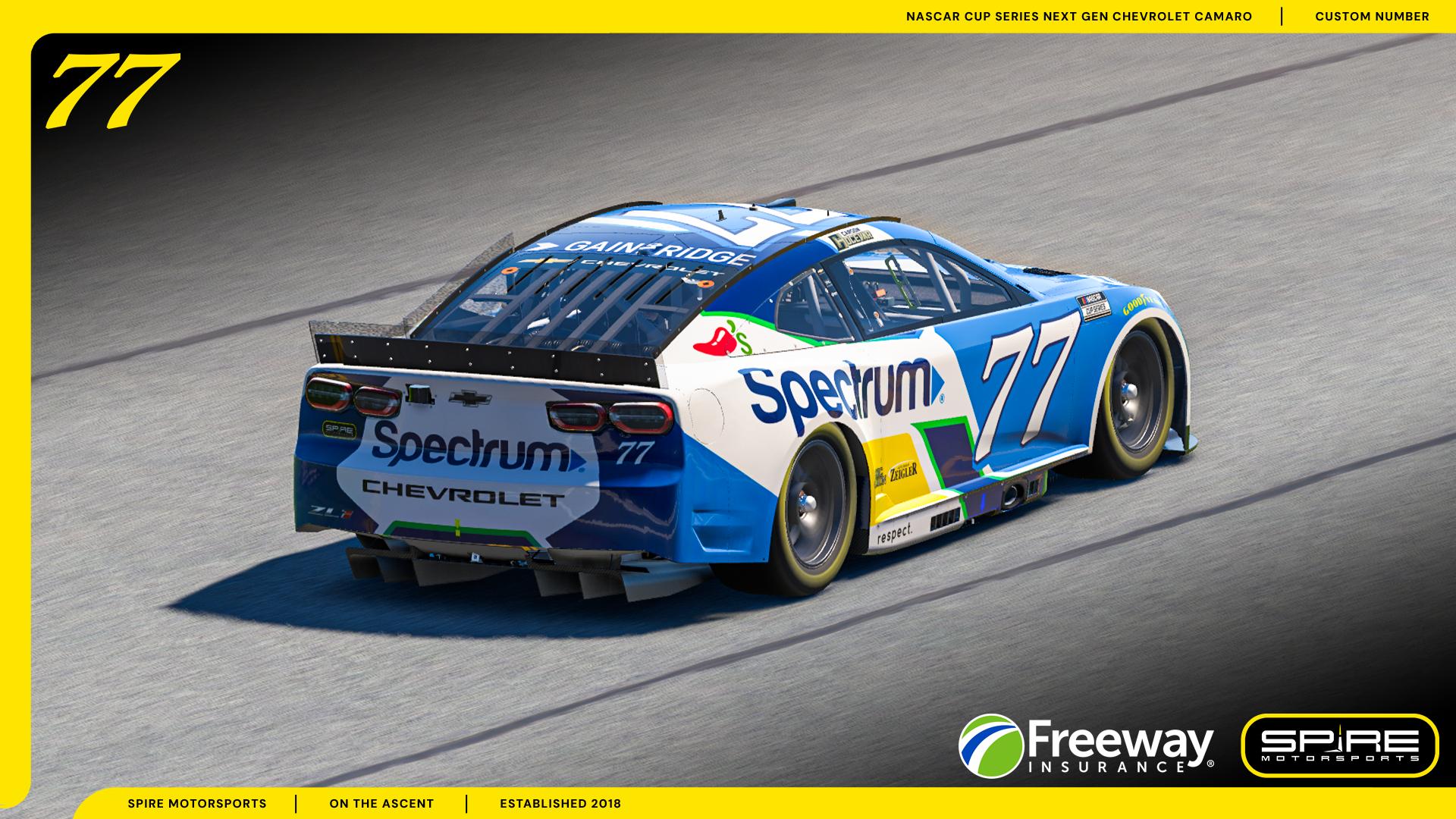 Preview of 2026 #77 Carson Hocevar Spectrum by Spire Motorsports