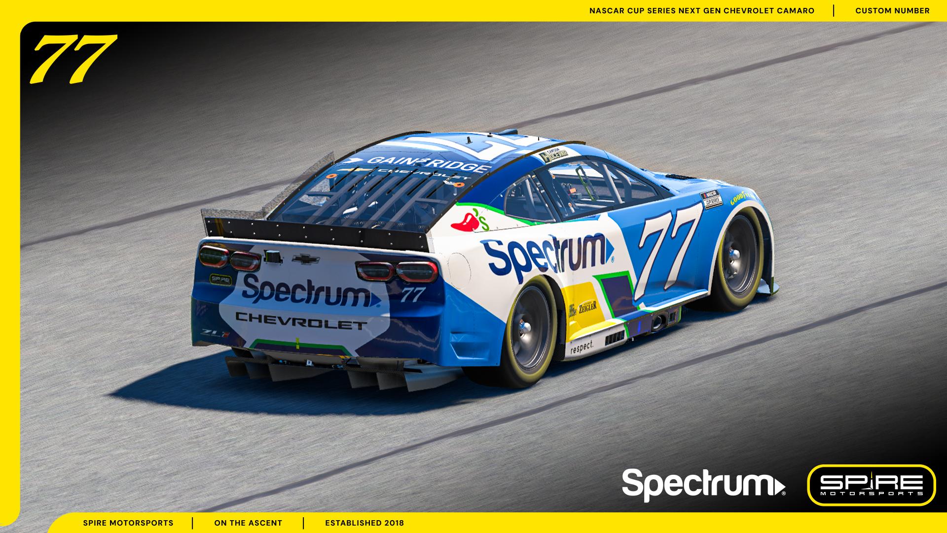 Preview of 2026 #77 Carson Hocevar Spectrum by Spire Motorsports