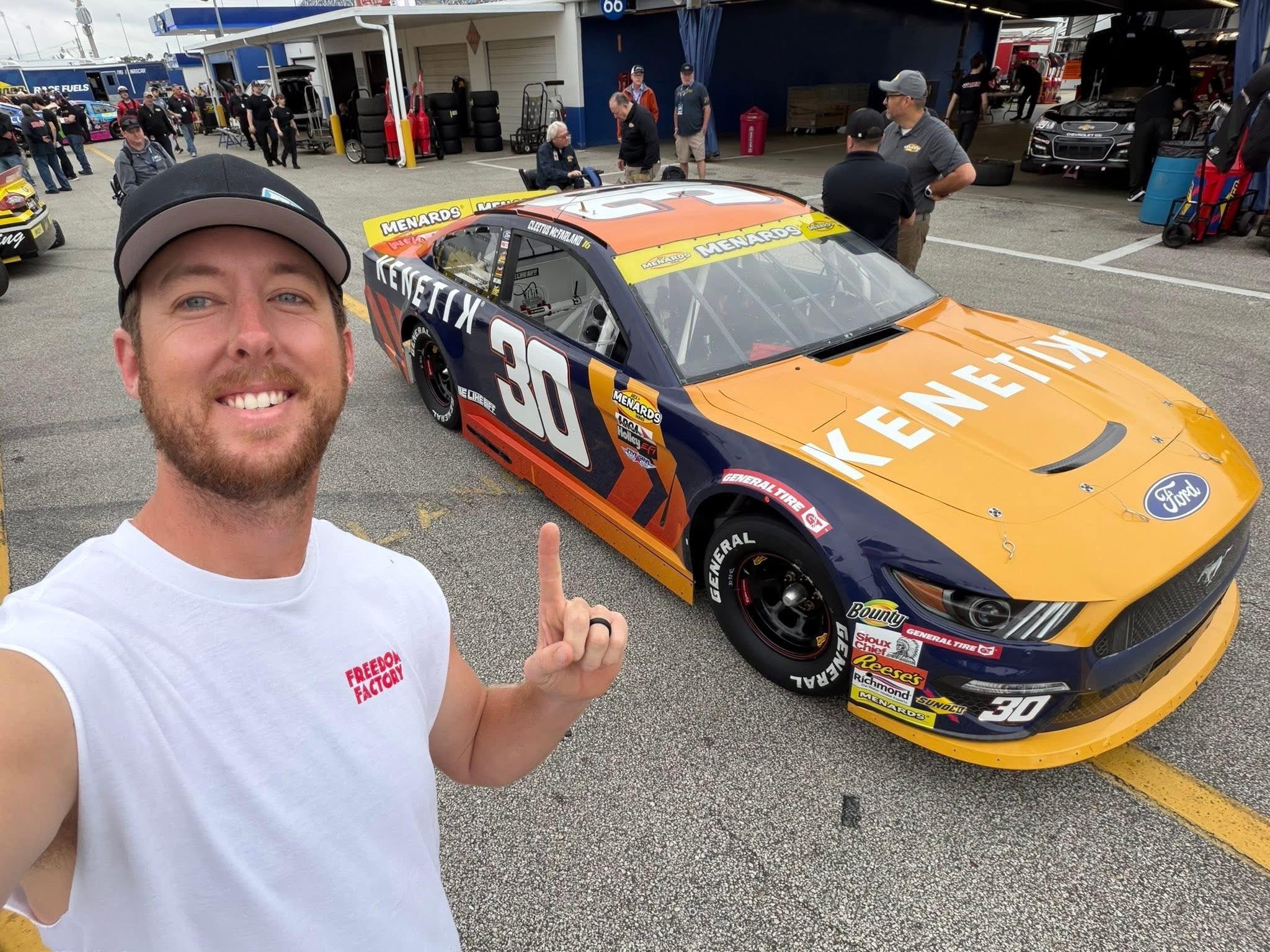 Preview of 2026 Daytona Cleetus McFarland ARCA Ford Mustang - Custom Number by Matt Yost