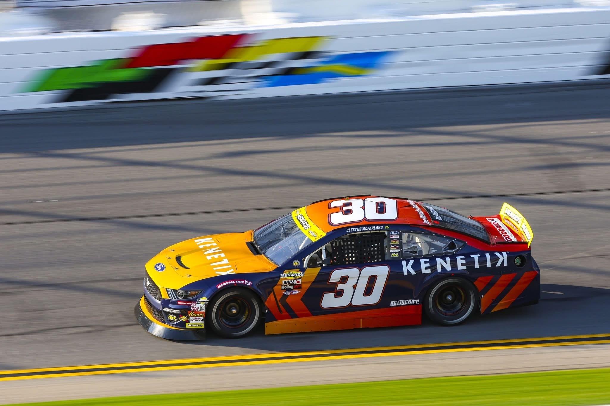 Preview of 2026 Daytona Cleetus McFarland ARCA Ford Mustang - Custom Number by Matt Yost