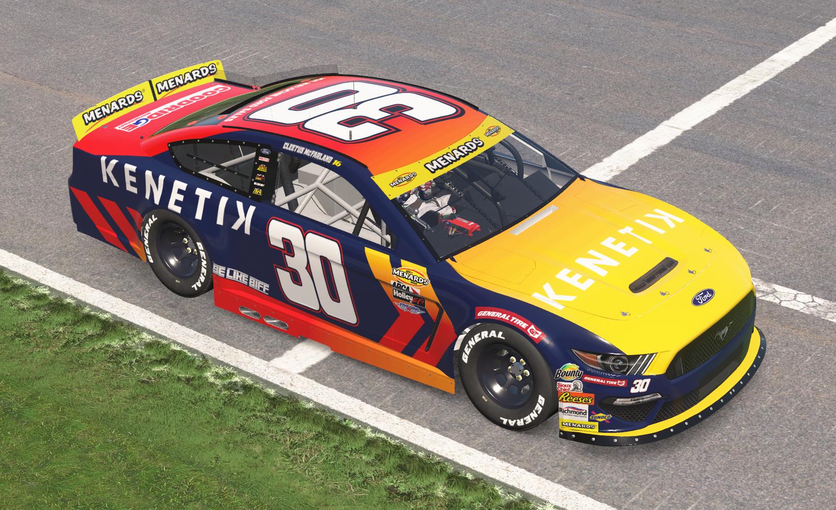 Preview of 2026 Daytona Cleetus McFarland ARCA Ford Mustang - Custom Number by Matt Yost