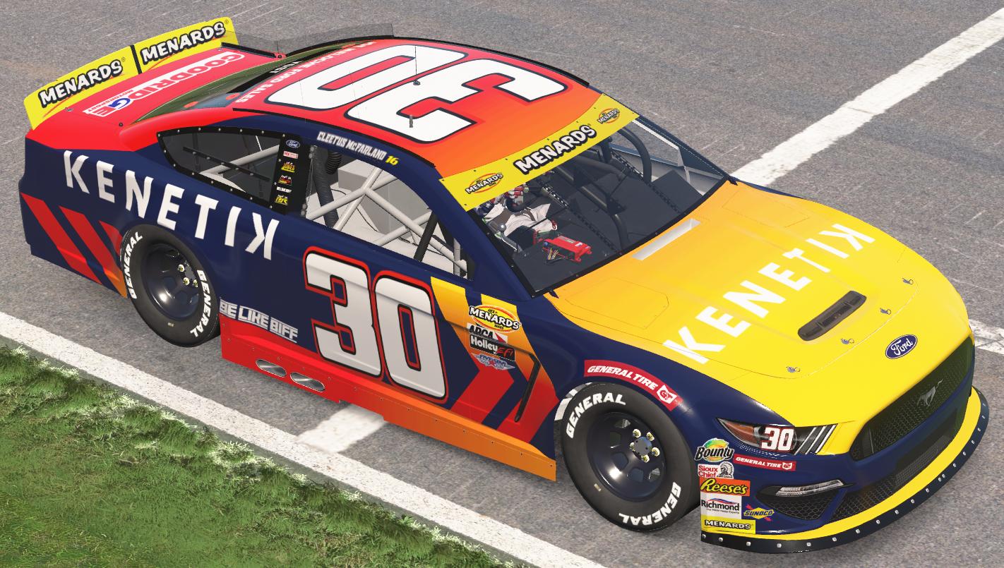 Preview of 2026 Daytona Cleetus McFarland ARCA Ford Mustang - Sim Stamped by Matt Yost
