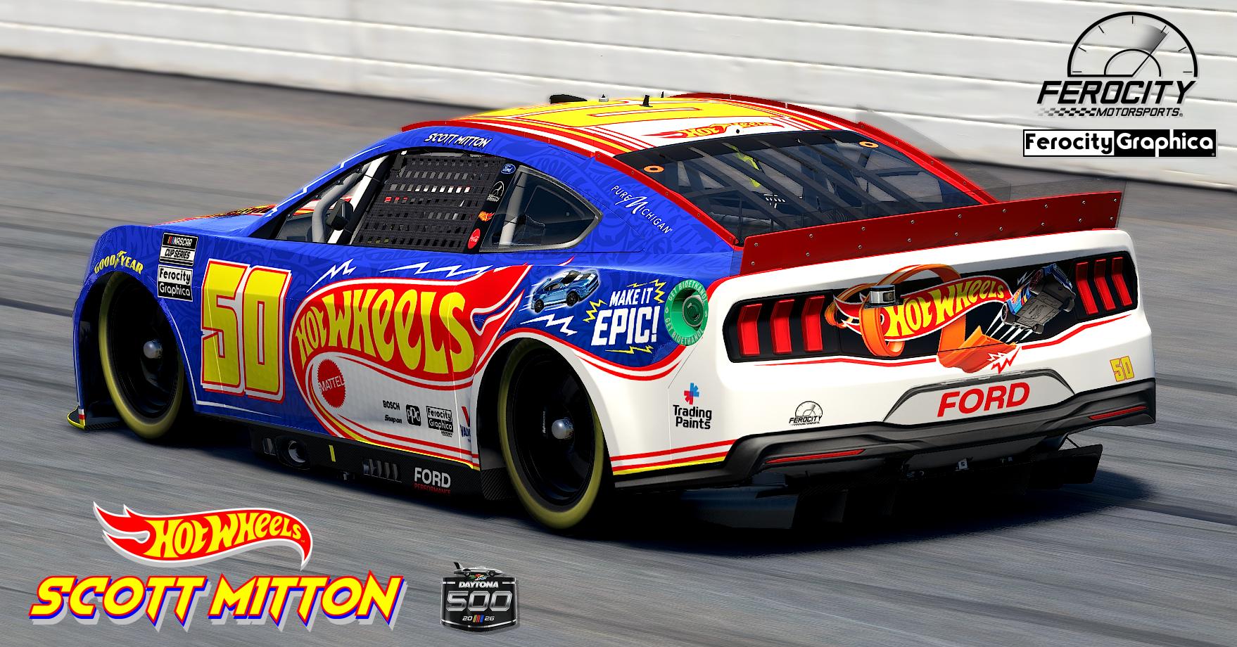 Preview of 2026 Scott Mitton Hot Wheels Ford Mustang by Scott Mitton