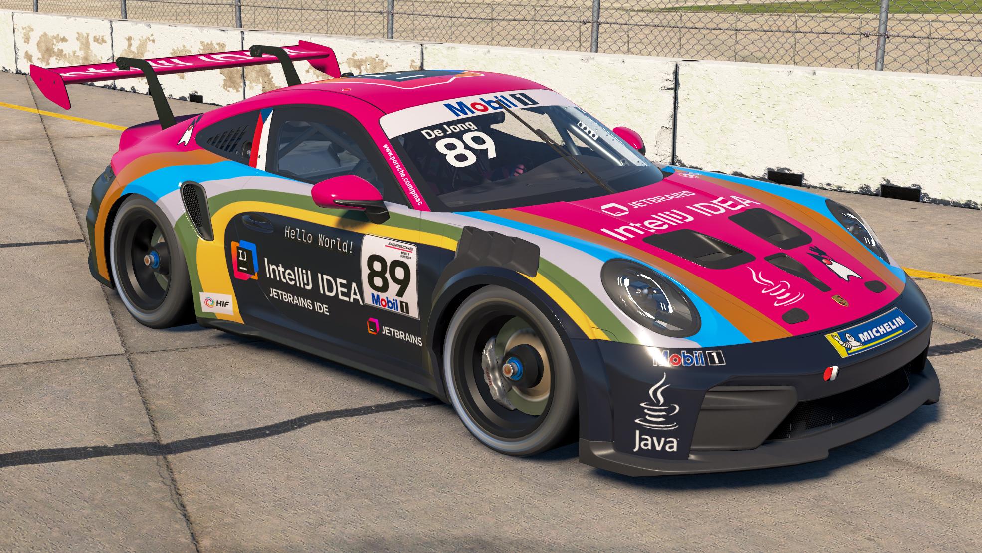 Preview of Intellij IDEA Porsche 911 Cup (992.2) by Jasper De Jong