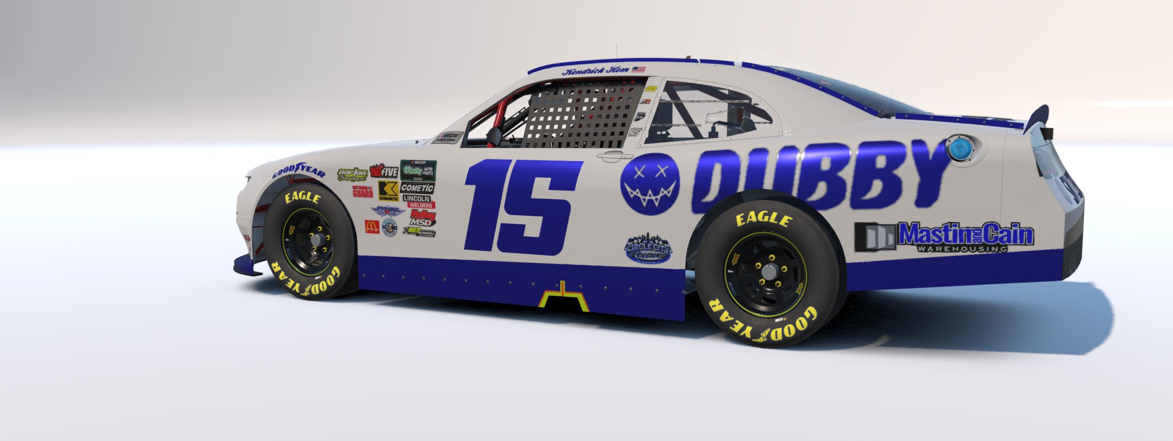Preview of #15 Dubby Energy Snowball Oreilly car by Kendrick Hom