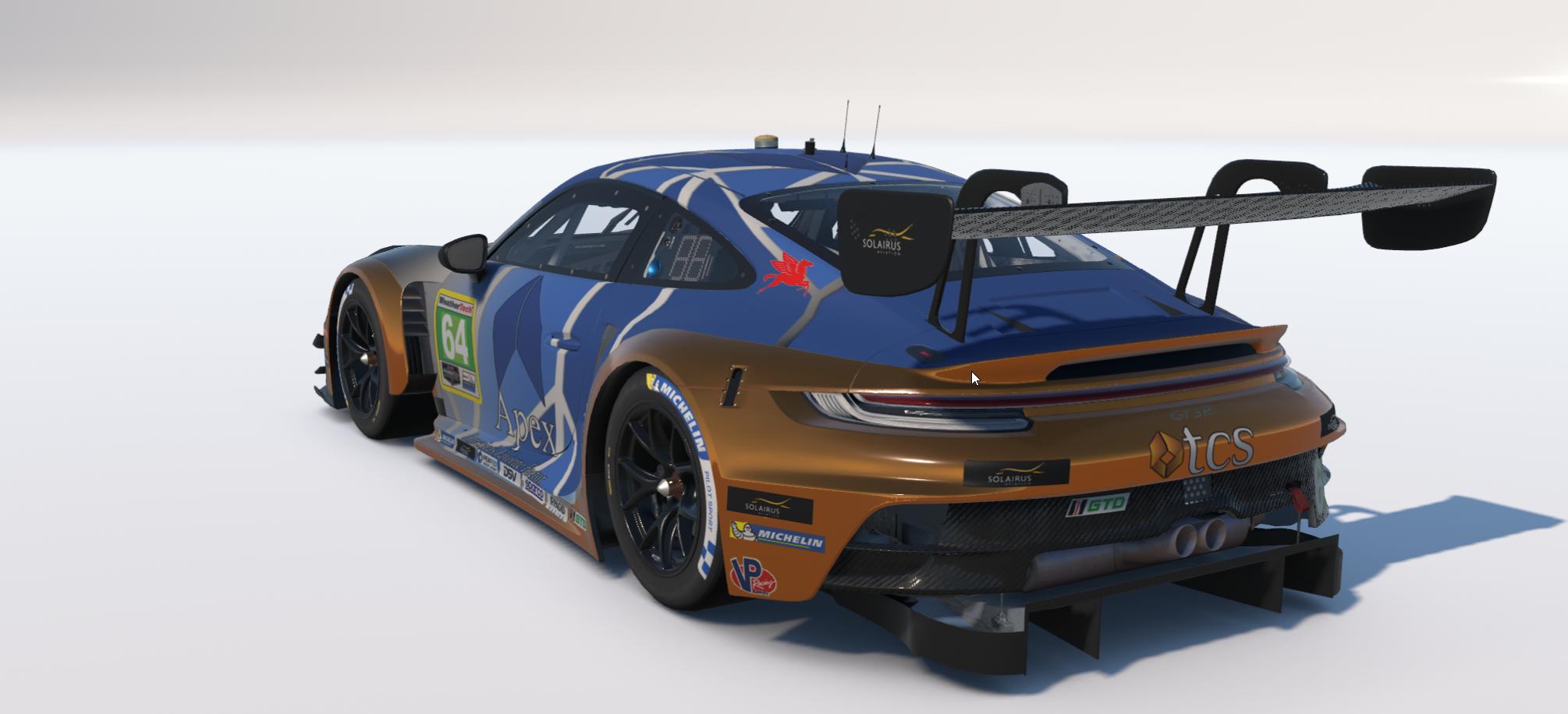 Preview of Apex Porsche GT3 by Justin Wellbelove