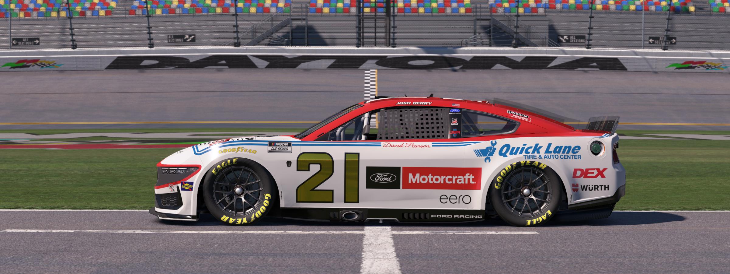 Preview of Josh Berry Wood Bros Racing David Pearson Throwback by Mick J.