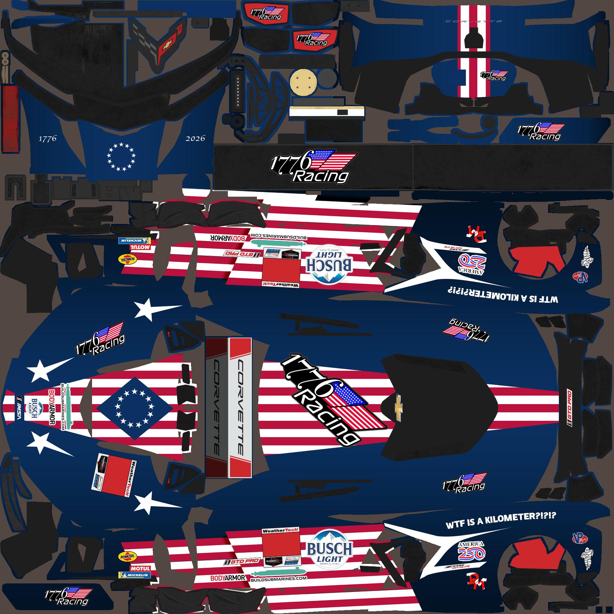 Preview of 1776 Racing Corvette Z06 by Collin Mustico