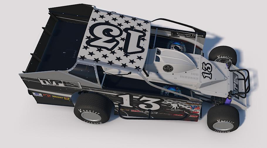Til Valhalla Project Dirt Modified 358 by Zane Rutherford - Trading Paints