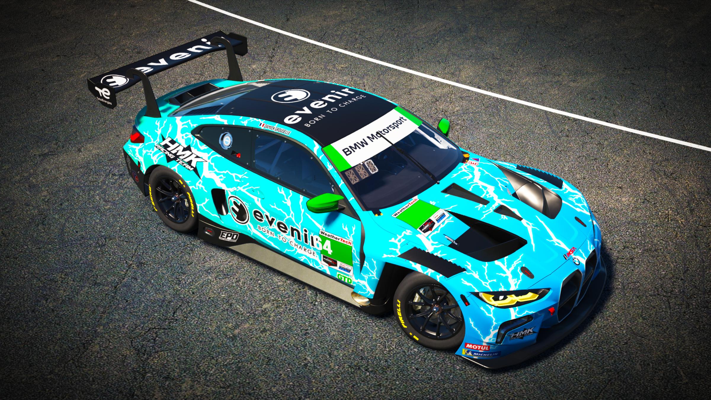 Preview of Evenir M4 GT3 by Damien Grouselle